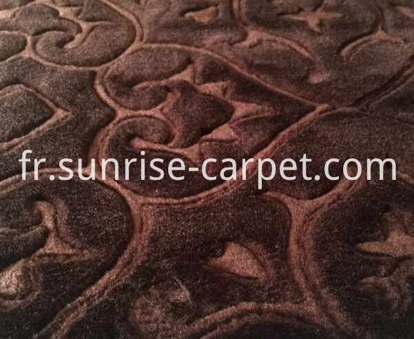 Moquette sur relief macro macro figure embossing carpet
